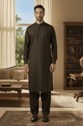 Sunflower- Chocolate Kameez Shalwar