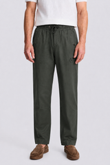 RELAXED FIT STRAIGHT TROUSERS