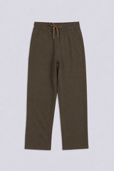 STRAIGHT FIT ZIPPED TROUSERS