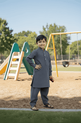 Rain Bow- Boy Blue Kameez Shalwar