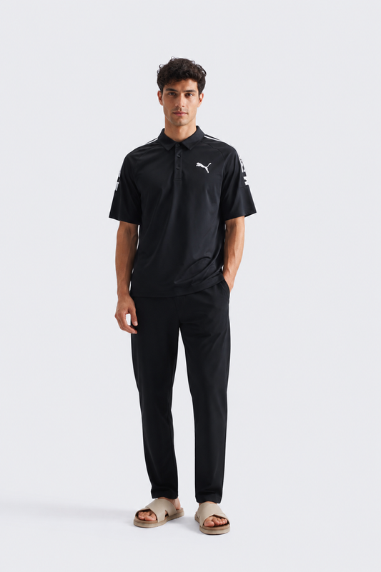 Men’s Performance Stripe T-Shirt - Black