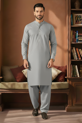 Refersh-Grey Kameez Shalwar