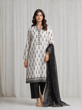 Basic Printed Lawn 3-Pieces Stitched