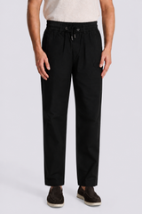 RELAXED FIT STRAIGHT TROUSERS