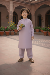 Crystal Star - Boy Light Purple Kameez Shalwar
