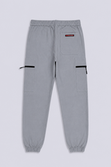 ZIPPED CARGO JOGGER TROUSERS