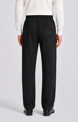 RELAXED FIT STRAIGHT TROUSERS