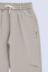PANELLED RELAXED FIT TROUSERS