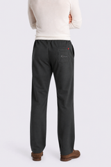 RELAXED FIT STRAIGHT TROUSERS