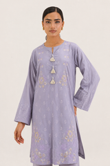 Embroidery Cotton 2-Pieces Stitched