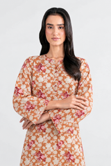 Printed Khaddar 3PC Stitched Suit