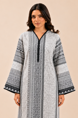 Basic Printed Lawn 3-Pieces Stitched