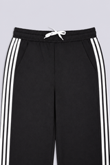 SIDE STRIPE RELAXED FIT TROUSERS