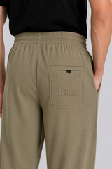 RELAXED FIT STRAIGHT TROUSERS