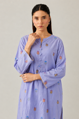 Lavender Printed Lawn 3PC Stitched Suit