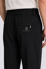 RELAXED FIT STRAIGHT TROUSERS