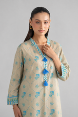 Basic Printed Lawn 3-Pieces Stitched