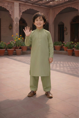 Crystal Star - Boy Light Pista Kameez Shalwar
