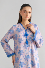 Basic Printed Lawn 3-Pieces Stitched