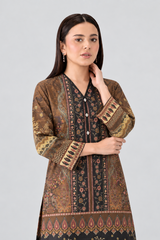 Printed Khaddar 3PC Stitched Suit