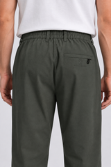 RELAXED FIT STRAIGHT TROUSERS
