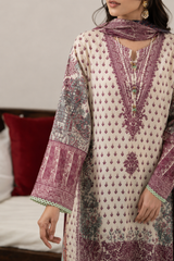 Basic Printed Lawn 3-Pieces Stitched
