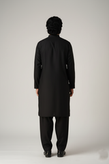 Men’s Classic Black Shalwar Kameez