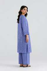 Embroidery Cotton 2-Pieces Stitched