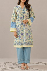 Basic Printed Lawn 3-Pieces Stitched