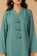 Basic Printed Lawn 3-Pieces Stitched