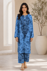 Embroidery Cotton 2-Pieces Stitched