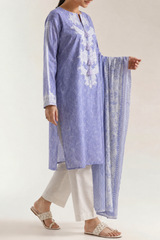 Embroidery Cotton 3-Pieces Stitched