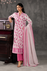 Basic Printed Lawn 3-Pieces Stitched
