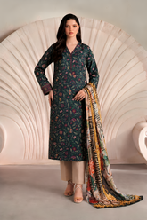 Basic Printed Lawn 3-Pieces Stitched