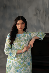 Basic Printed Lawn 3-Pieces Stitched
