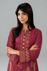 Embroidered Khaddar 3PC Stitched Suit