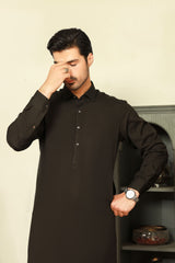 China Boski- Black Kameez Shalwar