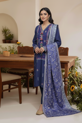 Embroidery 3 Pieces Khaddar