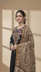 Embroidered 3 Pieces Khaddar