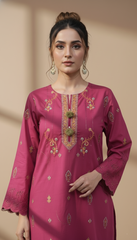 Embroidered 3 Pieces Cotton