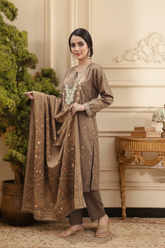 Embroidery 3 Pieces Lawn