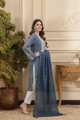 Embroidery 3 Pieces Lawn