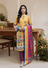 Printed 3 Pieces Khaddar