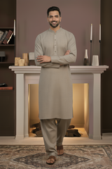 Vintage-Camel Kameez Shalwar