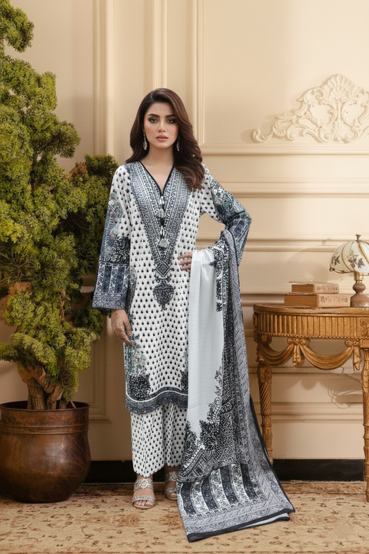 Printed 3 Pieces Lawn