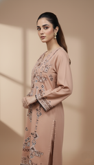 Embroidered 3 Pieces Khaddar