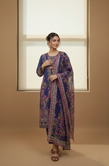Embroidered 3 Pieces Lawn