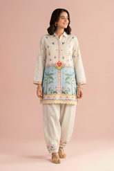 WPLU-05 Printed lawn 2-Pcs Unstitched