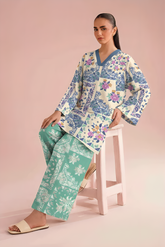 WPLU-01 Printed lawn 2-Pcs Unstitched