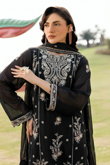 WFCU-04 Formal Embroidery Chiffon Unstitched 3-PCS